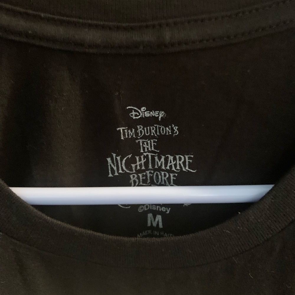 NWOT Black Nightmare Before Christmas Jack Skellington T-Shirt - Picture 4 of 4